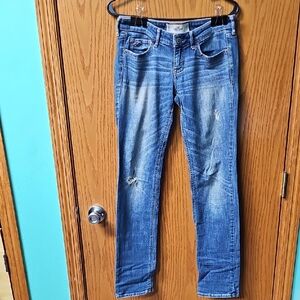 Hollister Women's Straight Leg Blue Jeans